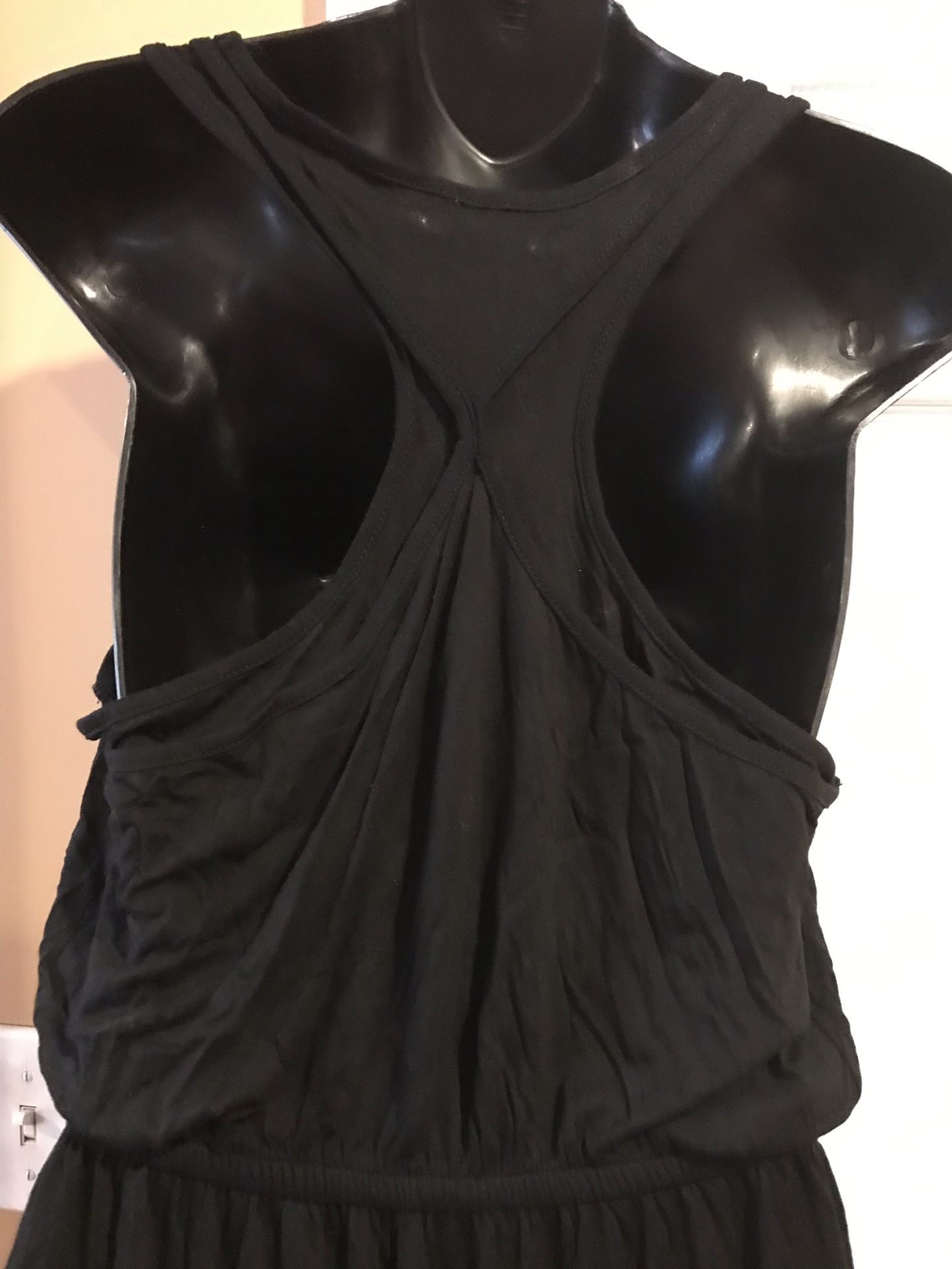 Name brand (BARll) lrayon material relax jumpsuit