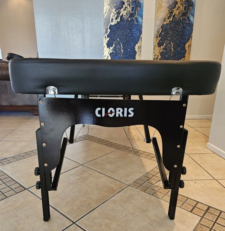 CLORIS 84" Professional Massage Table Portable Reinforced Wooden