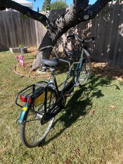 Tandem bicycle