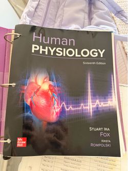 Human Physiology (16th edition/ paperback)