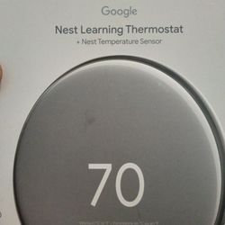 Nest Thermostat  4th Gen + Sensor 