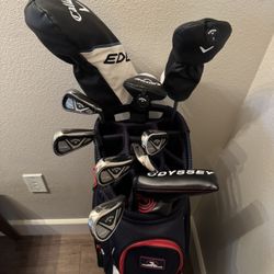 Callaway Edge Golf Club Set + Pebble Beach Bag