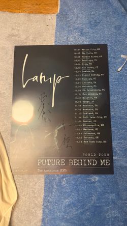 Signed Lamp poster