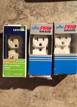 3- BRAND NEW IN BOX~ HEAVY DUTY PROFESSIONAL GRADE OUTLET KITS