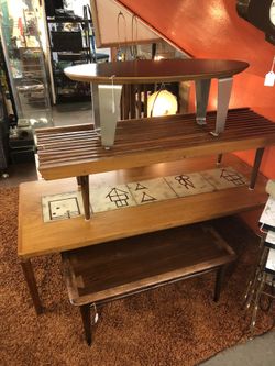 Mid century coffee tables
