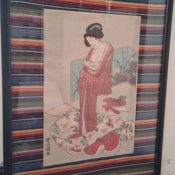 Japanese Quality 1920s Painting