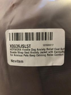 hoodie dog anxiety relief coat Thumbnail