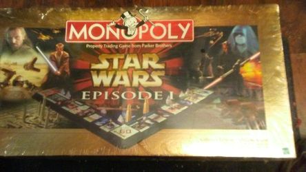 Monopoly game starwars edition collectors edition