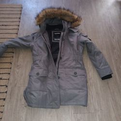 Women's Size Large Abercrombie Premium Arctic Parka In New Condition Full Length