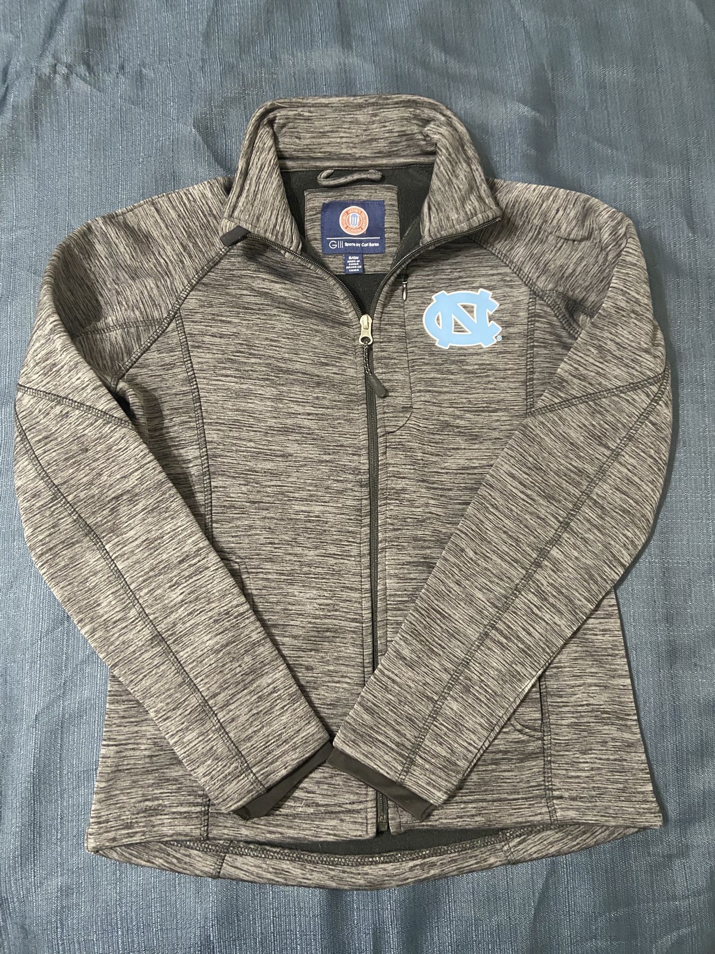 UNC Tarheels NCAA Sz Small Women's Zip Up Jacket