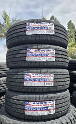Vendo Set De Llantas Nuevas 225/70R16 Marca American