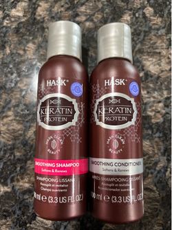 NEW HASK KERATIN PROTEIN SMOOTHING SHAMPOO AND CONDITIONER SET $6!!