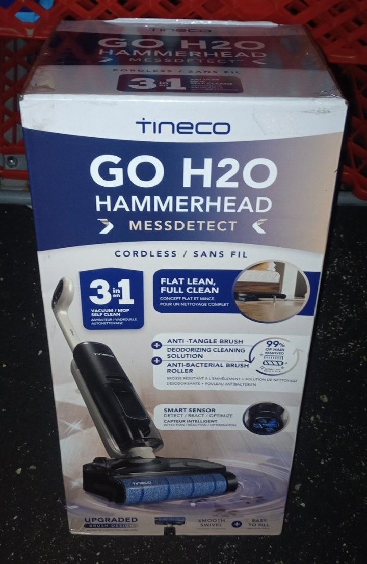 Tineco GO H20 HAMMERHEAD MESSDETECT Cordless / Sans Fil