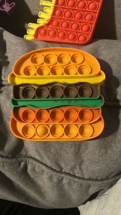 6 Different Popit Fidget Toys