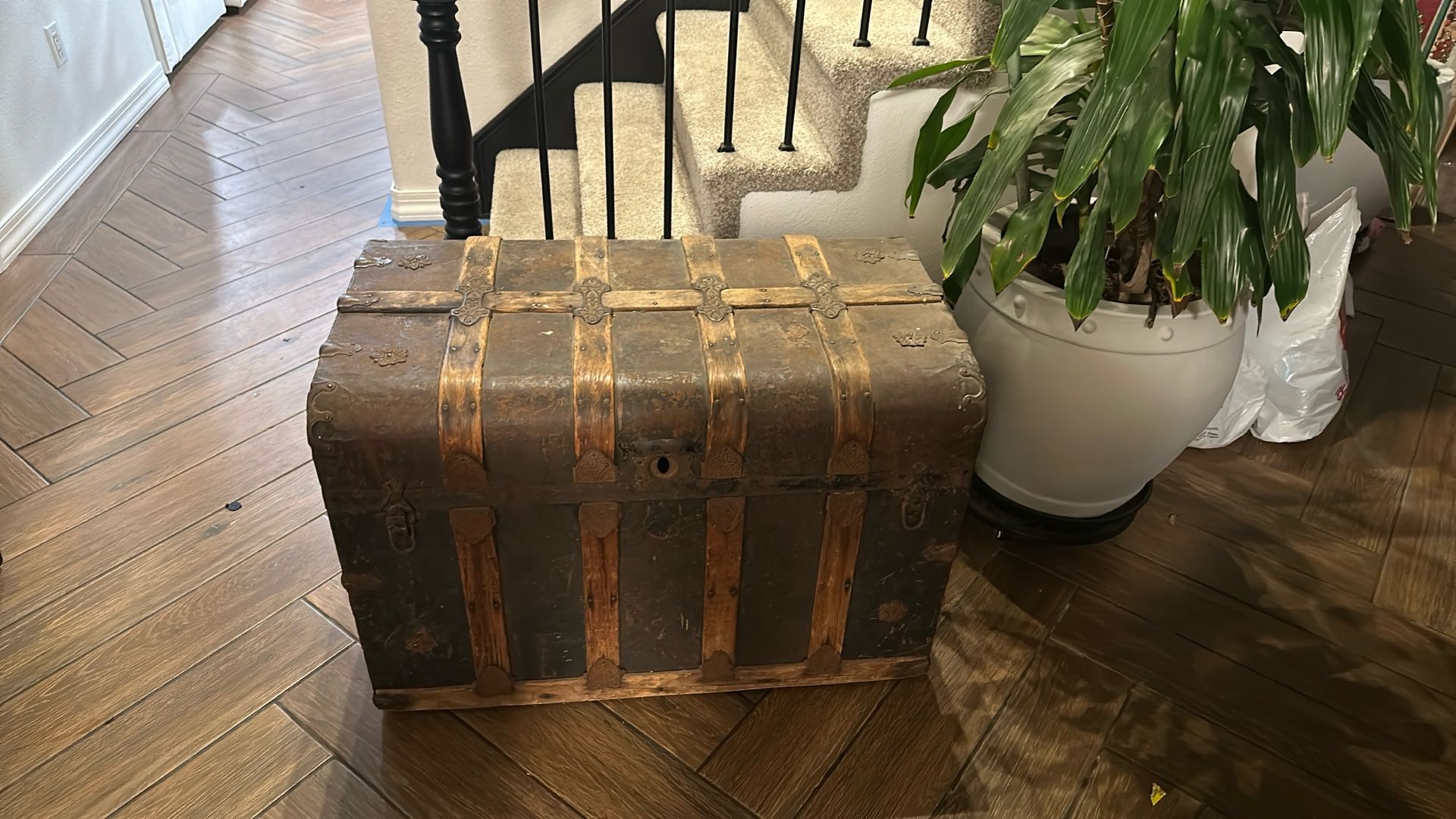 Antique Trunk Chest 
