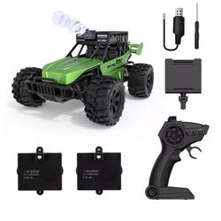 RC Car 1:18 Scale Off-Road Remote Control Truck with Camera Toy Xmas Gifts for K