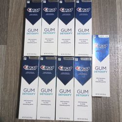 Crest Pro-Health Gum Detoxify & Deep Stain Remover Toothpaste BUNDLE