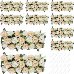 Wedding Floral Centerpieces for Tables, 10 Spring Floral Arrangements 19.6 Inches 