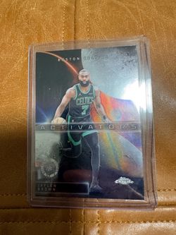 Jaylen Brown Topps Chrome Activators Insert Boston Celtics Basketball