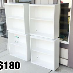 4 IKEA floating cabinet frame shelves 