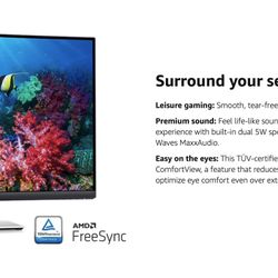 Dell32” Curved 4K UHD)Ultra- Thin Monitor