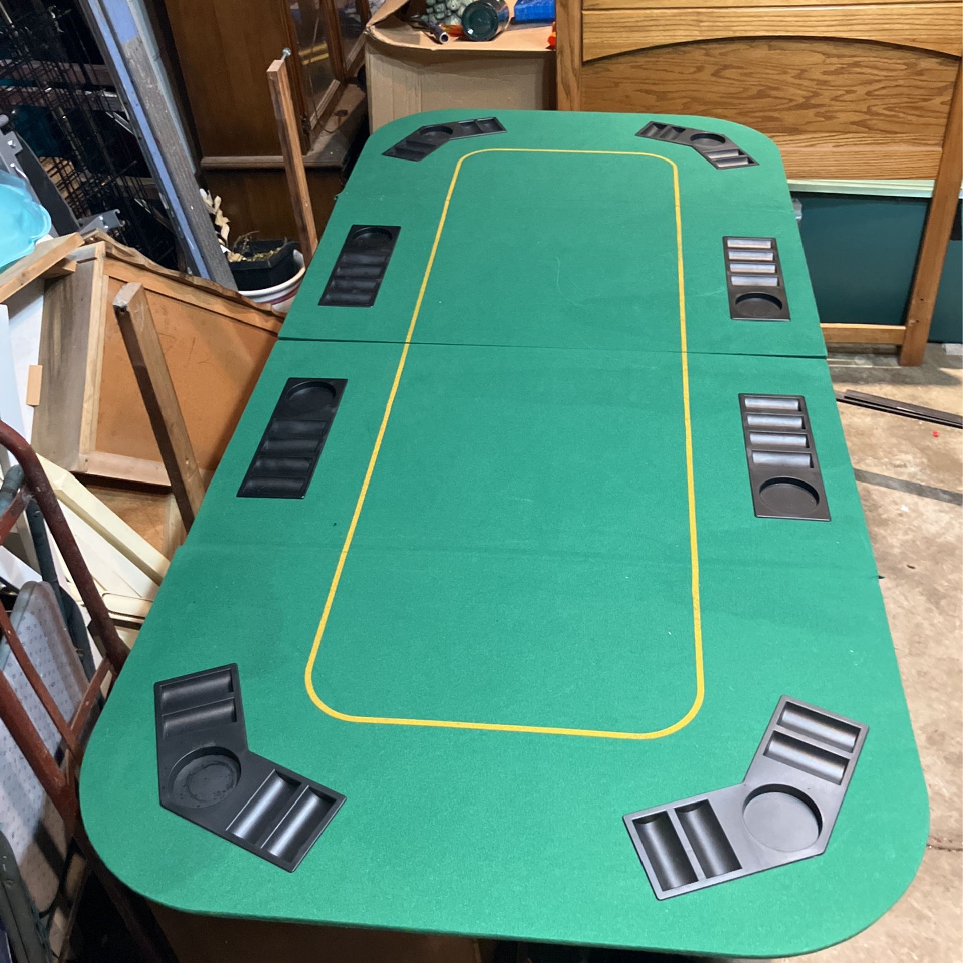 Folding Poker Table 