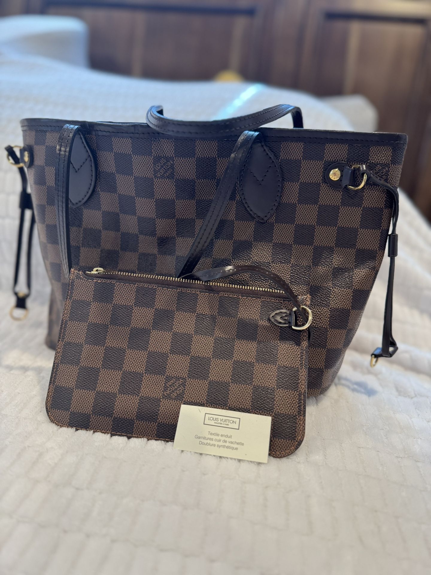 Authentic Louis Vuitton Neverfull Pm