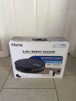 iHome Autovac Eclipse - Robot Vacuum & Mop.