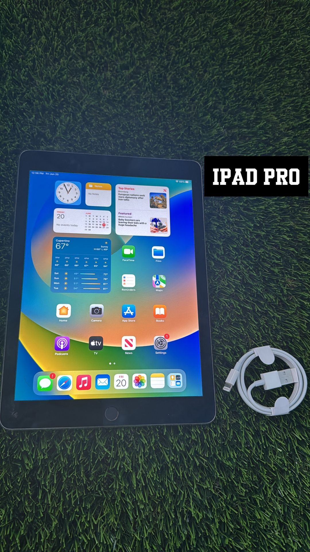 iPad Pro. Like New And Unlocked!