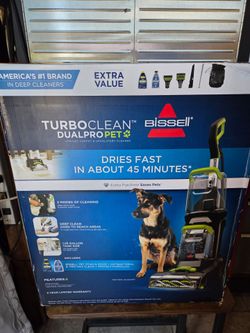Bissell Turbo Clean  Carpet and Upholstery Washer Cleaner Brand New (Price Is Firm)