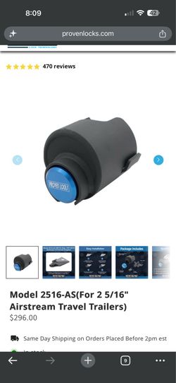 Proven lock trailer lock anti theft
