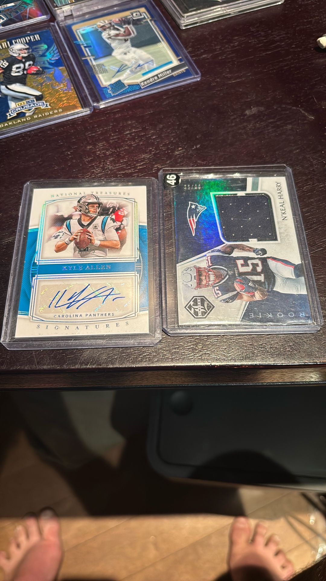 Football Cards Autos