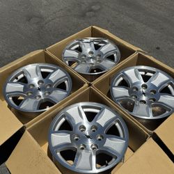 3 Chevy Silverado 17” OEM Wheels Rims Rines Original GMC