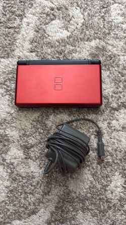 Nintendo ds lite red console