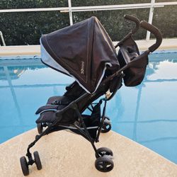 Summer By Ingenuity 3D Mini Convenience Strolller In Dusty Blue LIKE NEW!!  