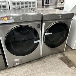 Samsung Washer And Gas Dryer Set