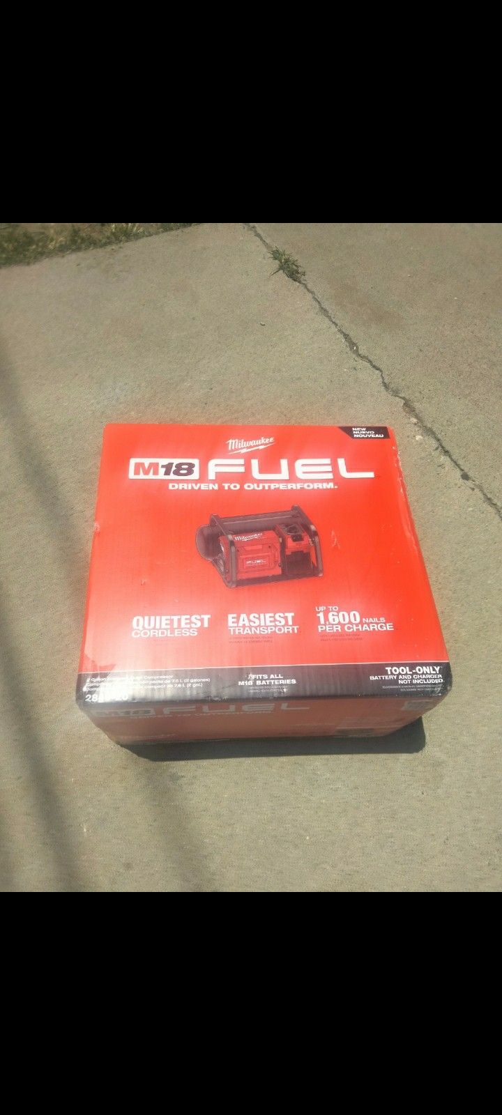 Milwaukee M18 Fuel Compressor Tool Only New