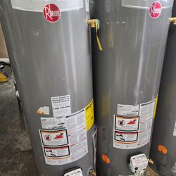 New Water Heater Rheem Performance 