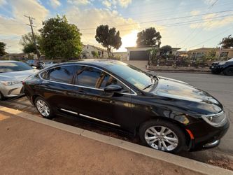 Chrysler 200 Black 4-Door Sedan
