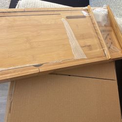 Wooden breakfast tray brand new