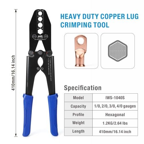 IWISS Cable Crimper