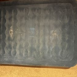 Beauty Rest 17” High Queen Size Air Mattress With Built In Inflater/deflater