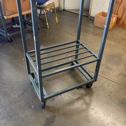 Very Sturdy Well Build Metal Cart For Moving Storage