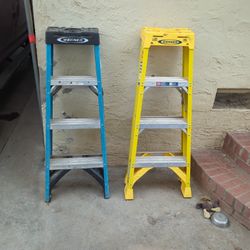 Two 4 Ft Ladders 