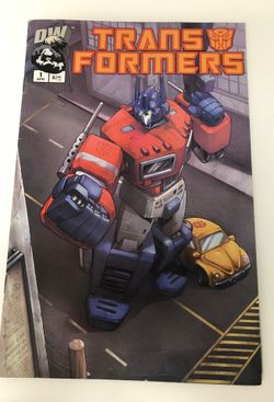 Transformers comic generation 1 vol. 1 preview brand new