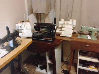 Heavy duty stretch stitch sewing machine by pfaff