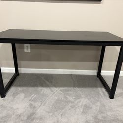 Gently Used Black Table/Desk