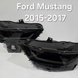 Ford Mustang 2015-2017 Headlights 