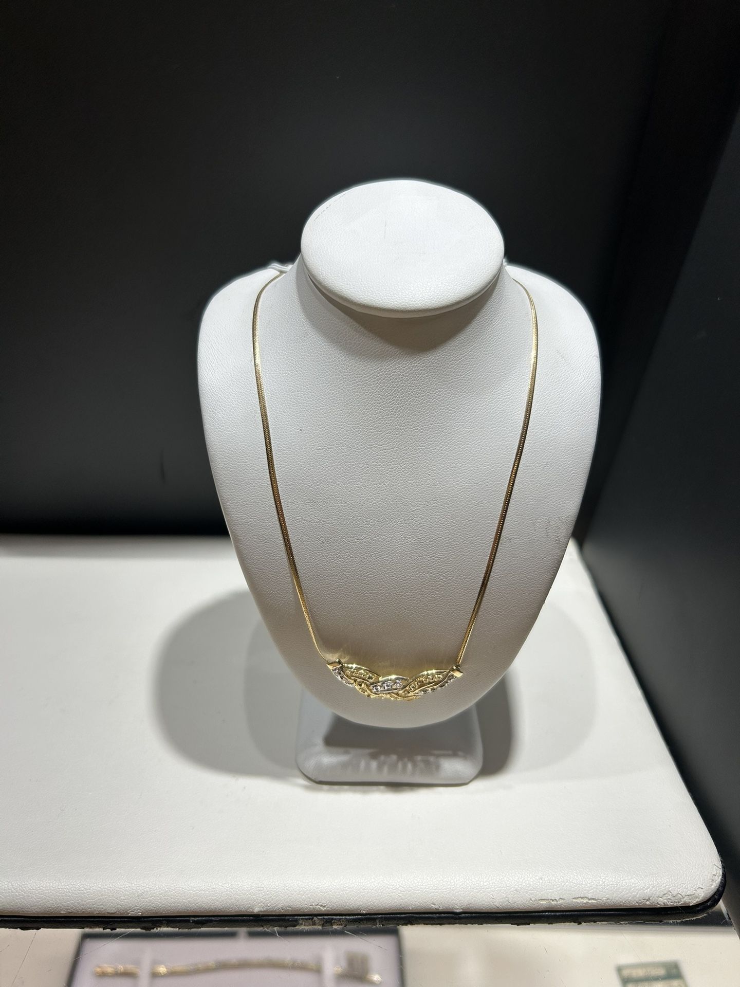 10K Two Tone 16 Inch