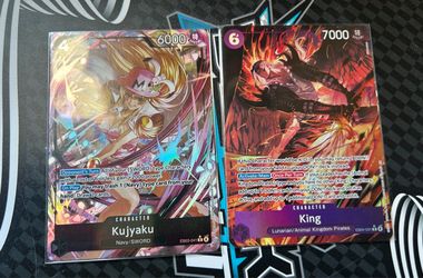 One Piece TCG Kujyaku & King